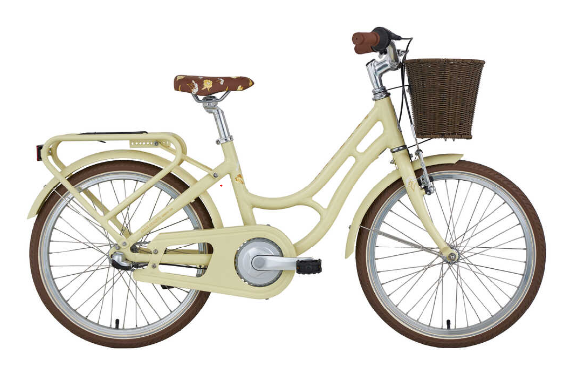 Monark Lill-Karin 20" 3vxl - Ljusgul