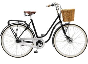 Skeppshult Damcykel Smålands Original 7-Vxl Svart Sammet